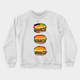 hamBURGer Crewneck Sweatshirt